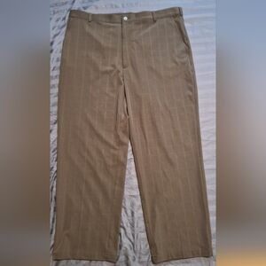 Nike Golf Pants Mens 40x30 Black and Gray Plaid Dri Fit Stretch